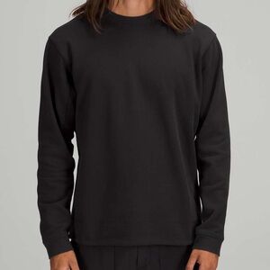 Lululemon Men’s French Terry Crew EUC size XL black